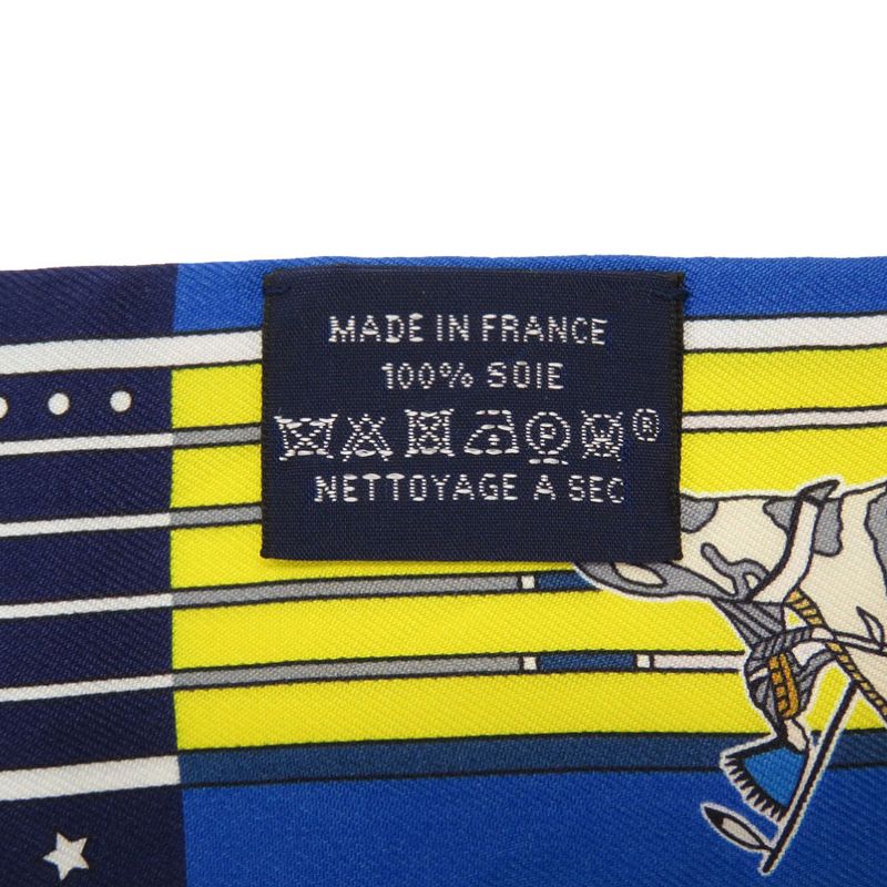 Hermes Paw Nee Chief Pani LA Shar Twilly Scarf — view 3