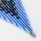 Hermes Scarf Pleated Carre 90 Indian Hunting Chasse en INDE Silk Blue Multicolor — view 4
