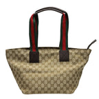 Gucci Handbag GG Canvas Tote Bag Beige — view 2