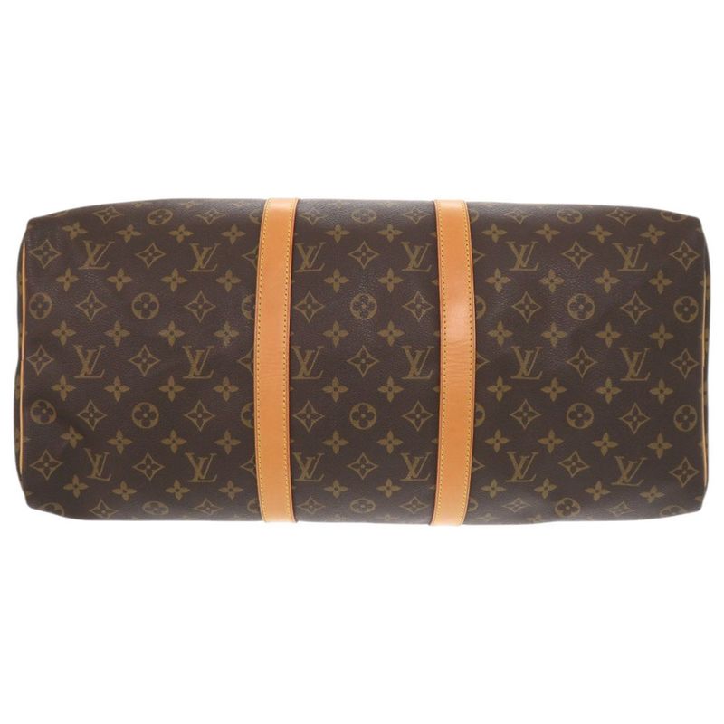 Louis Vuitton Keepall 50 Monogram Brown Boston Bag 1123 — view 3