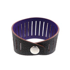 Hermes Petite Ash Bracelet Reversible Vaux Epson Togo Silver Hardware Anemone — view 5