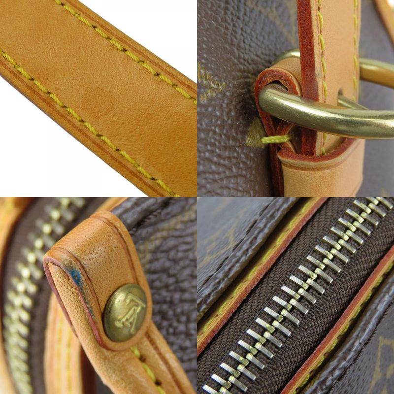 Louis Vuitton Tote Bag Popincourt O Monogram Nubuck Brown Gold Hardware — view 5