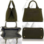 Prada 2 way Bag Canapa Tote — view 3