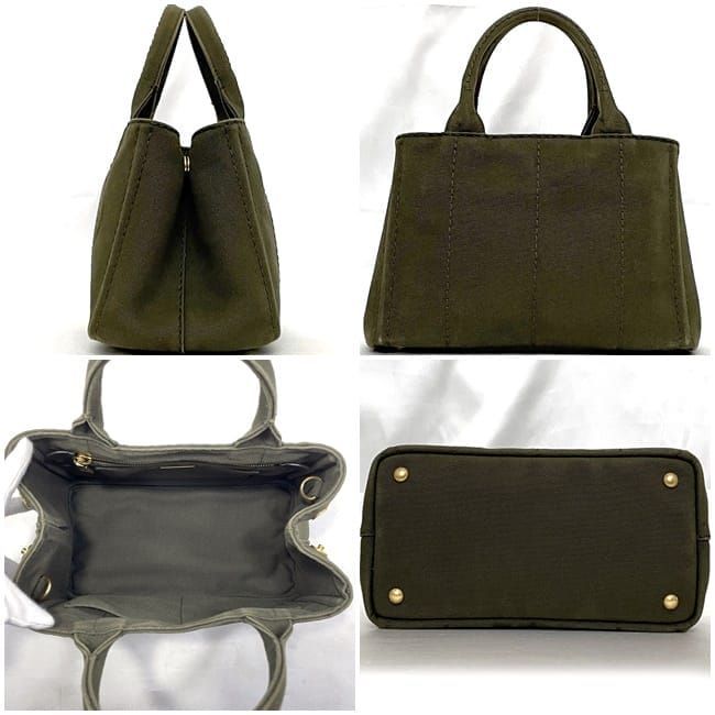 Prada 2 way Bag Canapa Tote — view 3