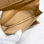Celine Bifold Long Wallet Brown Macadam — view 7