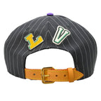 Louis Vuitton Nx2242 Crocomartier Cap Baseball Cotton Purple Black Wool — view 4