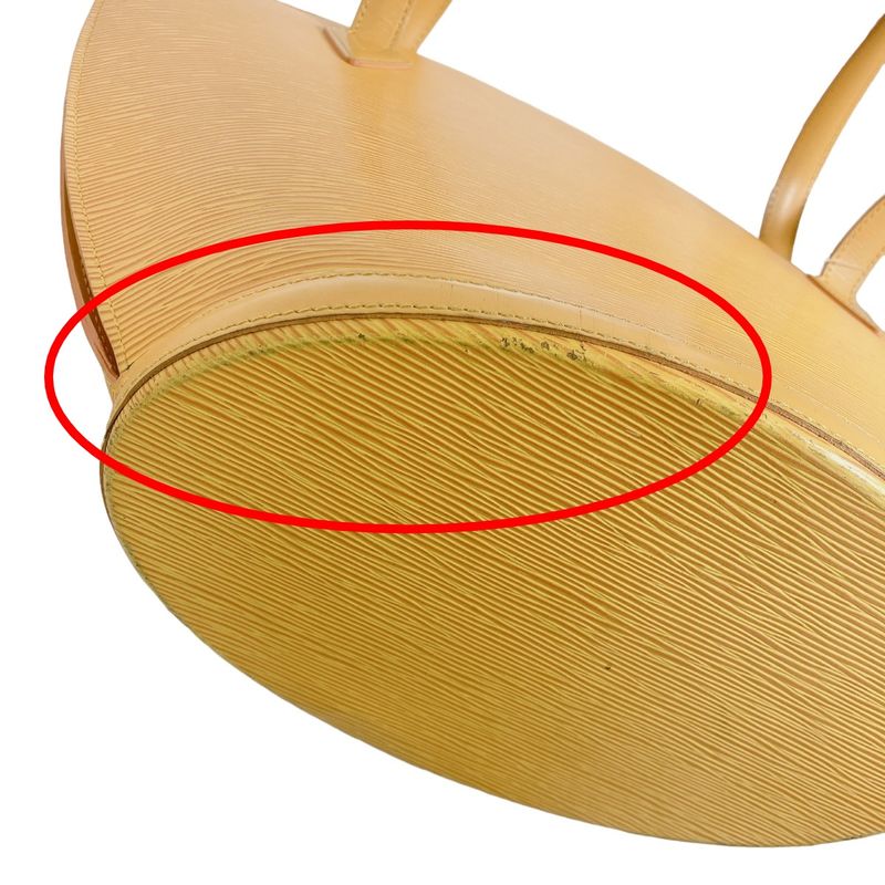 Louis Vuitton Epi Bag Saint Jacques Tote Tassili Yellow — view 5
