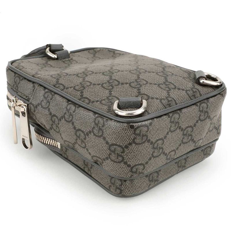 Gucci Waist Bag Body Ophidia Gray — view 3