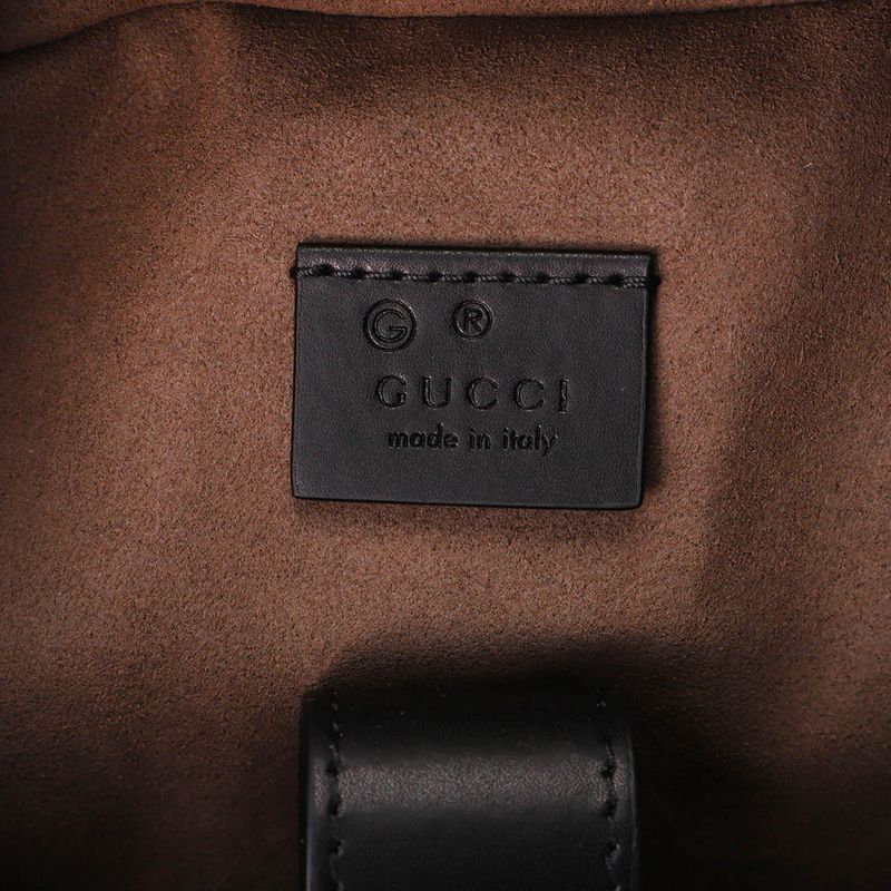 Gucci Backpack Guccissima Black — view 9
