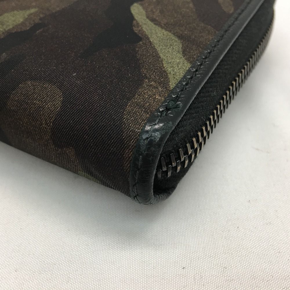 Prada Long Wallet Round Zipper Camouflage — view 4