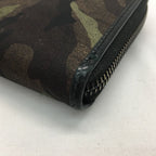 Prada Long Wallet Round Zipper Camouflage — view 4