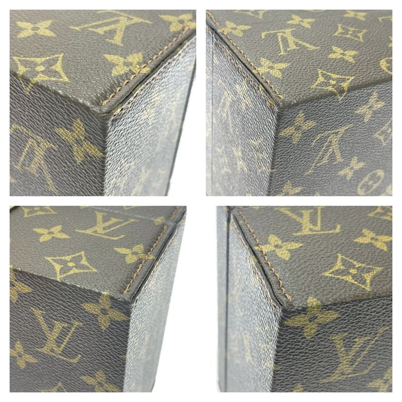 Louis Vuitton Monogram Boiteau Jewelry Case Brown Bag — view 7