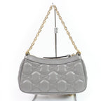 Gucci GG Matelasse Leather 2-Way Shoulder Bag Grey Storage — view 3