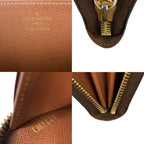 Louis Vuitton Long Wallet Monogram Zippy Brown — view 9