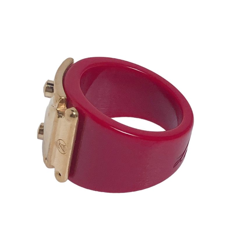 Louis Vuitton L Size Plastic GP Ring Red — view 6