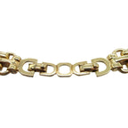 Christian Dior Chain Choker Metal Gold 0125 — view 5