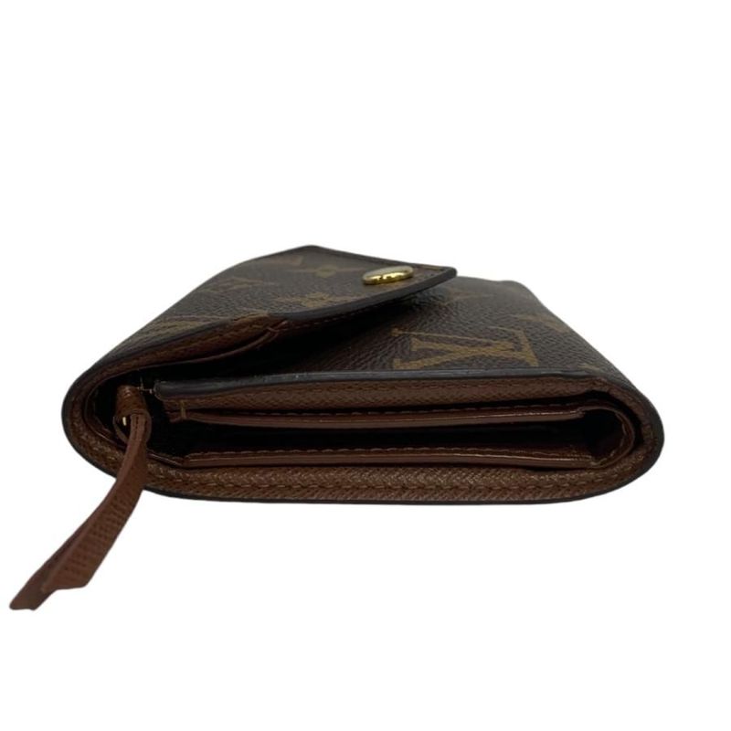 Louis Vuitton Wallet Portefeuille Victorine Monogram Gold Hardware 1352 — view 4