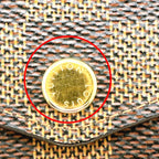 Louis Vuitton Damier Round Zipper Portefeuille-sarah Long Wallet — view 7