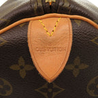 Louis Vuitton Keepall 55 Monogram Canvas Brown Boston Bag — view 7