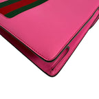 Gucci 2 way Bag Shoulder Sylvie Handbag Pink — view 5