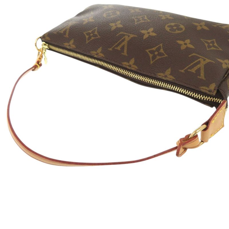 Louis Vuitton Pochette Accessoire Monogram Brown Accessory Pouch 1258 — view 5