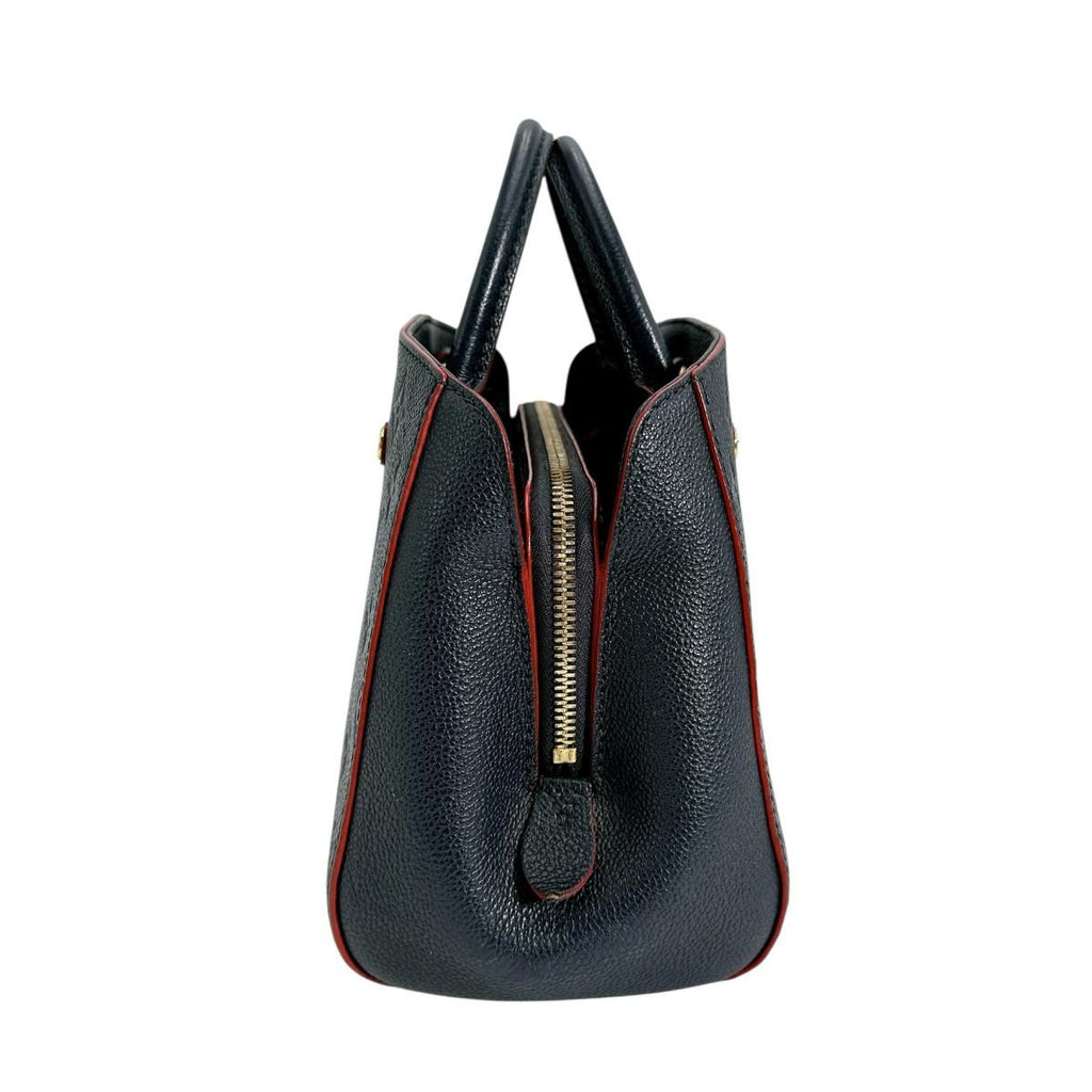 Louis Vuitton Empreinte Montaigne BB Marine Rouge Shoulder Bag — view 4