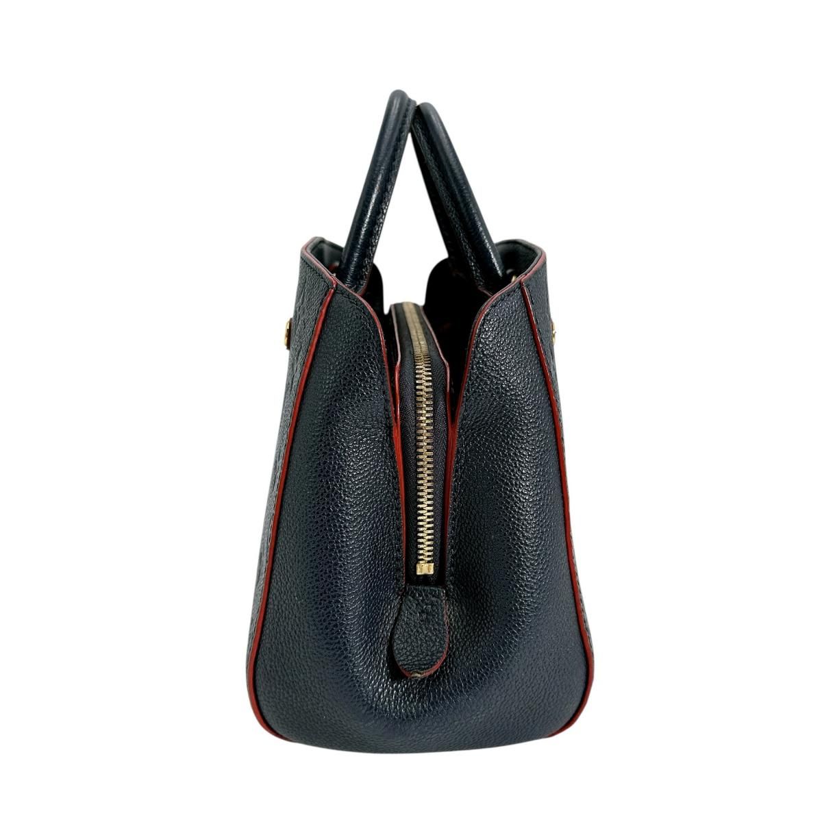 Louis Vuitton Empreinte Montaigne BB Marine Rouge Shoulder Bag — view 4