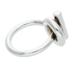 Hermes Echappee Silver Ring 56 14 — view 5