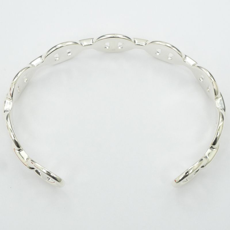 Hermes Chaine Dancre Anchaenne Bangle ST AG 925 Accessories — view 5