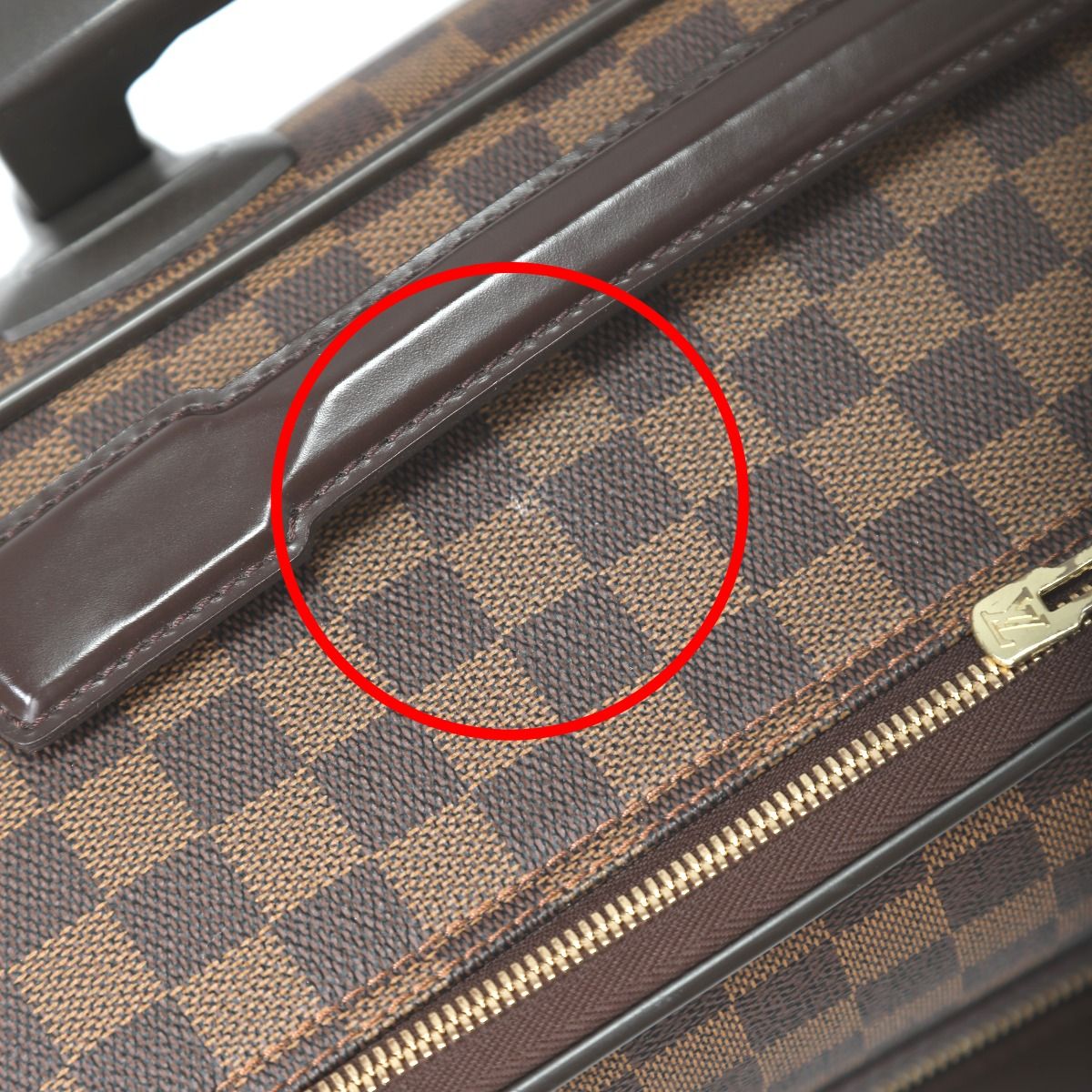 Louis Vuitton Damier Travel Bag with Casters Pegase 55 Carry-on — view 9