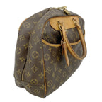 Louis Vuitton Handbag Monogram Deauville Brown — view 2