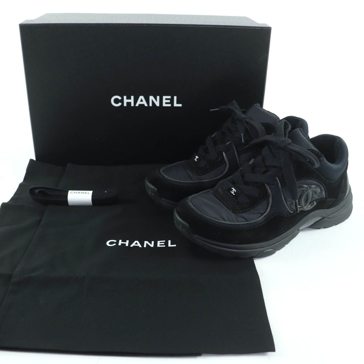 Chanel Suede Leather Low Cut — view 5