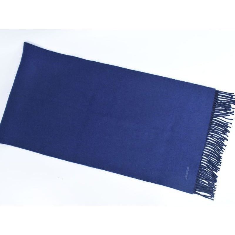Hermes Cashmere Scarf Navy Clothing Accessories — view 5
