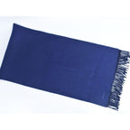 Hermes Cashmere Scarf Navy Clothing Accessories — view 5