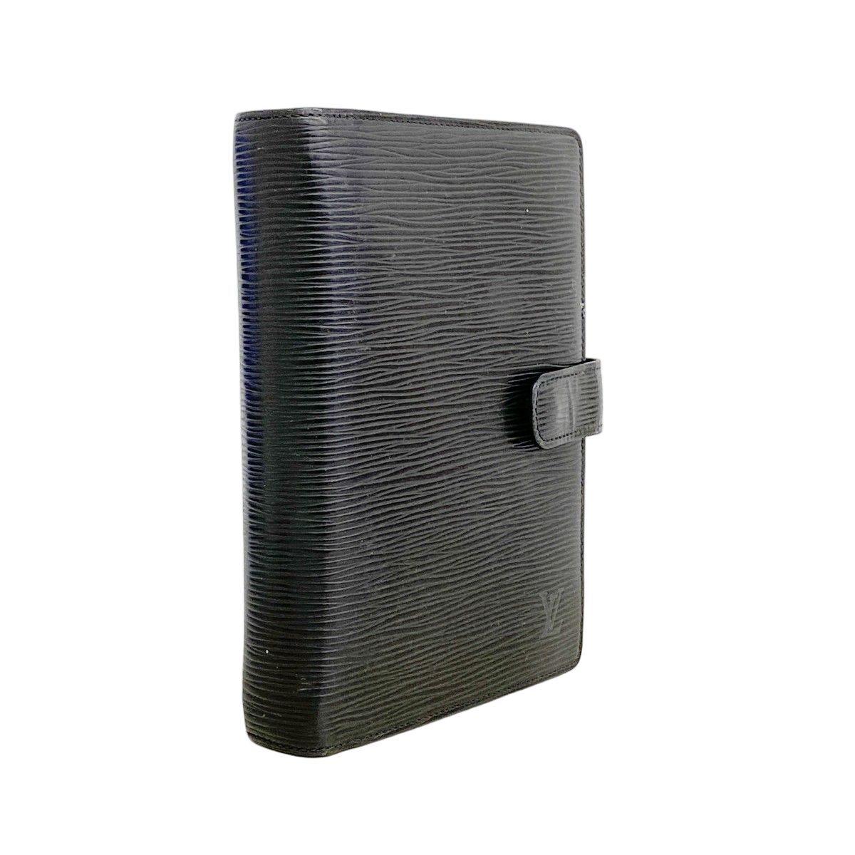 Louis Vuitton Notebook Cover Epi Agenda MM Noir — view 2