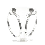 Hermes Earrings Cour De H Pair AG 925 Silver Accessories — view 2