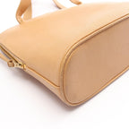 Chanel Tote CC Logo Beige Leather Calf CC Coco Ball Shoulder — view 9