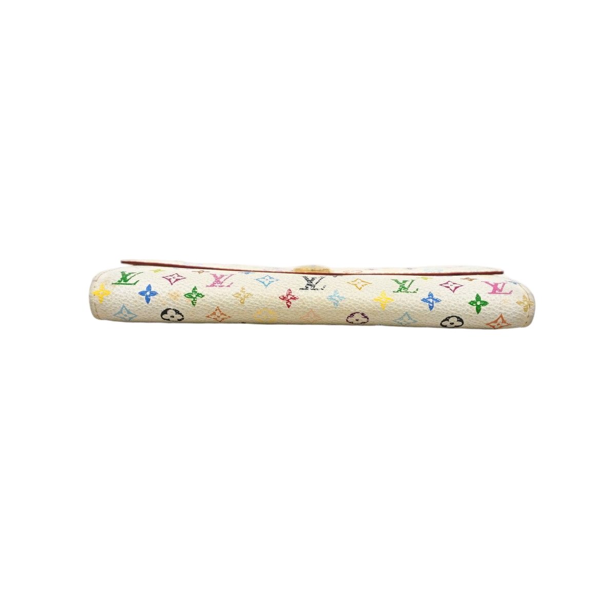 Louis Vuitton Wallet Monogram Multicolor Portefeuille Sarah Blanc — view 2