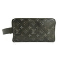 Louis Vuitton Rocca-dop Kit Brushed-monogram Black Silver