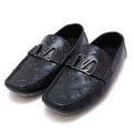 Louis Vuitton Monte Carlo Line Size 26.5 Black Loafers