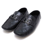 Louis Vuitton Monte Carlo Line Size 26.5 Black Loafers