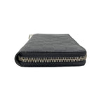 Louis Vuitton Wallet Damier Graphite Zippy Vertical Black Gray Vintage — view 2