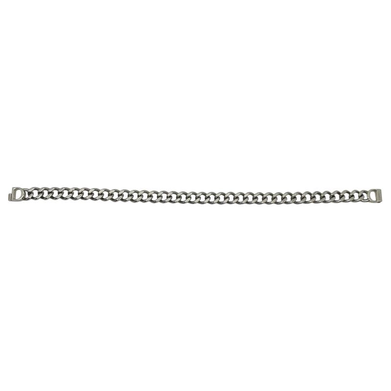 Christian Dior CD Icon Chain Link Necklace Silver — view 8