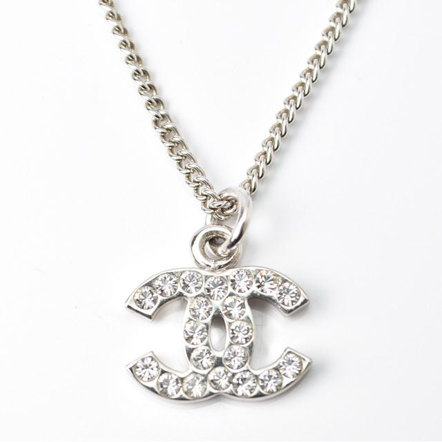 Chanel Rhinestone Silver White — view 2