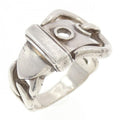 Hermes Bookle Serie Ring Vintage