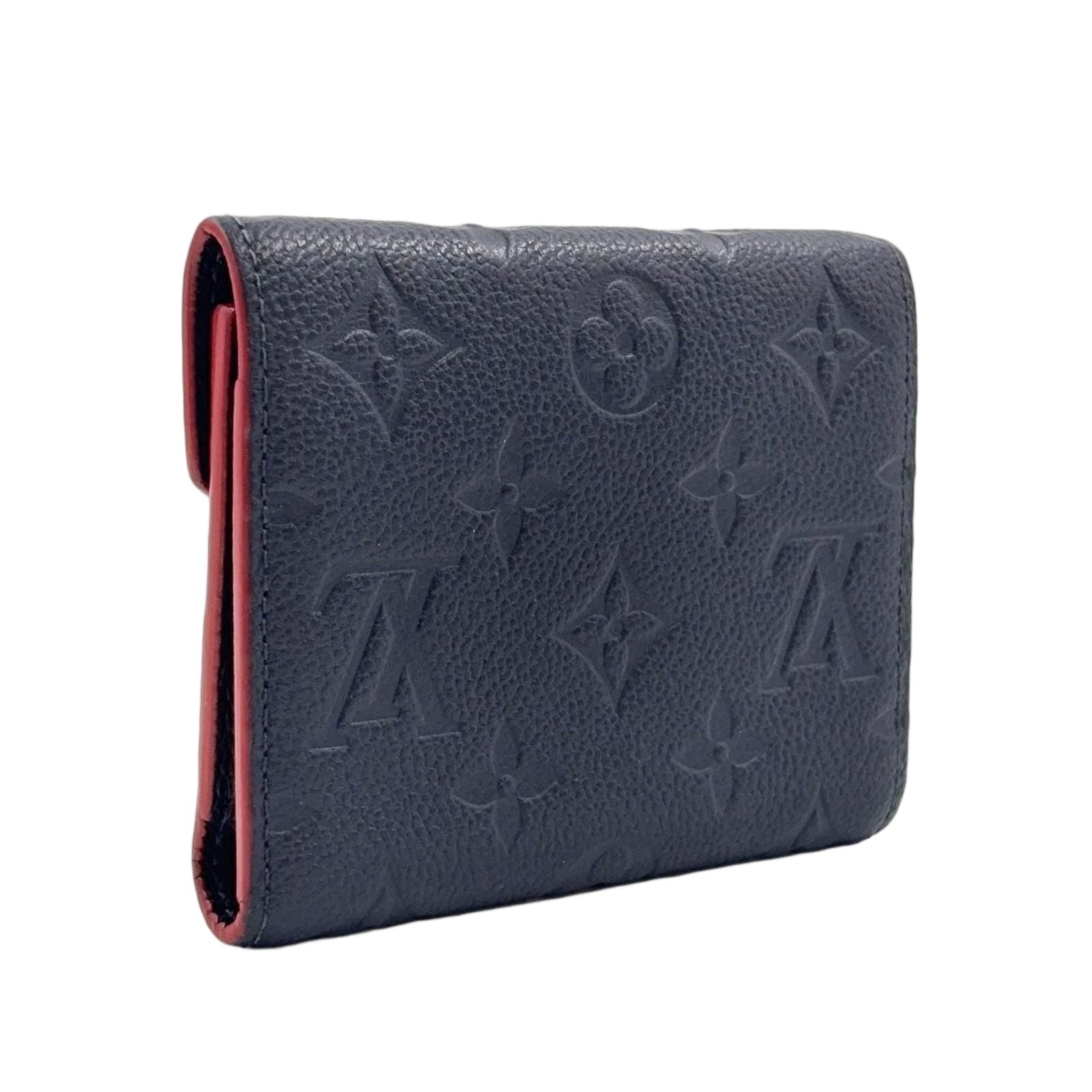Louis Vuitton Portefeuille Victorine Monogram Empreinte Marine Leather Navy — view 2