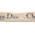 Dior Saddle Bag Mini Oblique Peacock Navy Canvas Leather — view 9