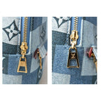 Louis Vuitton Backpack Mini Shoulder Bag Denim Monogram Palm — view 3