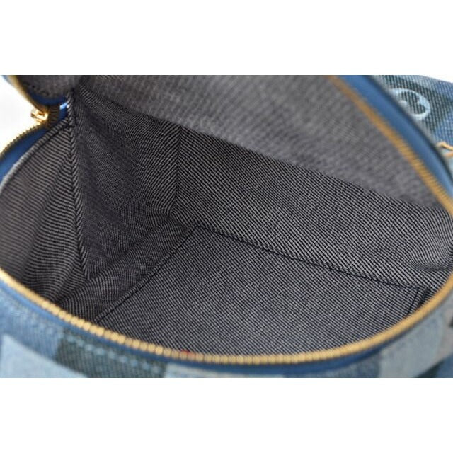 Louis Vuitton Backpack Mini Shoulder Bag Denim Monogram Palm — view 4