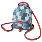 Louis Vuitton Backpack Mini Shoulder Bag Denim Monogram Palm